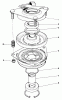 Rasen- und Garten Traktoren 30718 - Toro ProLine 118 (SN: 3900001 - 3999999) (1993) Ricambi CLUTCH ASSEMBLY NO. 54-0220