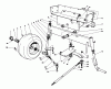 Rasen- und Garten Traktoren 30754 - Toro Groundsmaster 117 Tractor (SN: 6000001 - 6000401) (1986) Ricambi FRONT AXLE ASSEMBLY