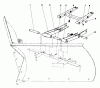 Rasen- und Garten Traktoren 30775 - Toro Groundsmaster 52 (SN: 100001 - 199999) (1981) Ricambi V-PLOW INSTALLATION NO. 30755 (OPTIONAL)
