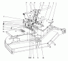 Rasen- und Garten Traktoren 30775 - Toro Groundsmaster 52 (SN: 600001 - 699999) (1986) Ricambi CUTTING UNIT MODEL NO. 30568 #3