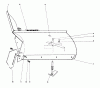 Rasen- und Garten Traktoren 30775 - Toro Groundsmaster 52 (SN: 600001 - 699999) (1986) Ricambi V-PLOW MODEL NO. 30750 (OPTIONAL)