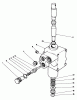 Rasen- und Garten Traktoren 30798 - Toro Groundsmaster 220 (SN: 0000001 - 0999999) (1990) Ricambi VALVE ASSEMBLY NO. 43-1700