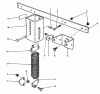 Rasen- und Garten Traktoren 30798 - Toro Groundsmaster 220 (SN: 2000001 - 2999999) (1992) Ricambi 62" COUNTER BALANCE KIT PART NO. 70-8100