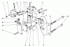 Rasen- und Garten Traktoren 30798 - Toro Groundsmaster 220 (SN: 2000001 - 2999999) (1992) Ricambi TRANSMISSION INTERLOCK ASSEMBLY