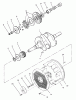 Rasen- und Garten Traktoren 74021 (616-Z) - Toro Tractor (SN: 39000001 - 39999999) (1993) Ricambi CRANKSHAFT, CAMSHAFT & FLYWHEEL ASSEMBLY