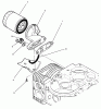 Rasen- und Garten Traktoren 74021 (616-Z) - Toro Tractor (SN: 590001 - 599999) (1995) Ricambi OIL FILTER ASSEMBLY