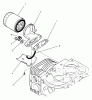 Rasen- und Garten Traktoren 74021 (616-Z) - Toro Tractor (SN: 690001 - 699999) (1996) Ricambi OIL FILTER ASSEMBLY