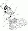 Rasen- und Garten Traktoren 74041 (616-Z) - Toro Tractor (SN: 39000001 - 39999999) (1993) Ricambi OIL FILTER ASSEMBLY