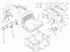 Rasen- und Garten Traktoren 74041 (616-Z) - Toro Tractor (SN: 49000001 - 49999999) (1994) Ricambi SEAT ASSEMBLY