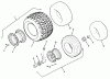 Rasen- und Garten Traktoren 74140 (724-Z) - Toro Tractor (SN: 49000001 - 49999999) (1994) Ricambi WHEELS AND TIRES
