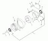 Rasen- und Garten Traktoren 74140 (724-Z) - Toro Tractor (SN: 690001 - 699999) (1996) Ricambi P.T.O. ELECTRIC CLUTCH