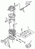 Rasen- und Garten Traktoren Y1-12OE01 - Toro 612-Z Tractor (1990) Ricambi CARBURETOR COMPONENTS-616-Z