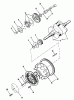 Rasen- und Garten Traktoren Y1-16OE03 - Toro 616-Z Tractor (SN: 1000001 - 1999999) (1991) Ricambi CRANKSHAFT, CAMSHAFT AND FLYWHEEL-616-Z, 620-Z