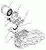 Rasen- und Garten Traktoren Y1-20OE03 - Toro 620-Z Tractor (SN: 2000001 - 2999999) (1992) Ricambi OIL FILTER ASSEMBLY
