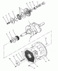 Rasen- und Garten Traktoren Y1-16OEE4 - Toro 616-Z Tractor (SN: 2000001 - 2999999) (1992) Ricambi CRANKSHAFT, CAMSHAFT & FLYWHEEL ASSEMBLY