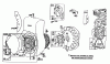 Laubbläser / Laubsauger 62933 - Toro 5 hp Lawn Blower (SN: 7000001 - 7999999) (1987) Ricambi ENGINE BRIGGS & STRATTON MODEL NO. 130202-1640-01 #3