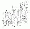 Rasen- und Garten Traktoren Z1-24OE05 - Toro 724-Z Tractor (SN: 2000001 - 2999999) (1992) Ricambi TRANSMISSION DRIVE FRAME