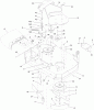 Mäher, Stand-on 74534 - Toro GrandStand Mower, 36" TURBO FORCE Cutting Unit (SN: 314000001 - 314999999) (2014) Ricambi DECK ASSEMBLY