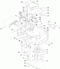 Mäher, Stand-on 74534TE - Toro GrandStand Mower, 91cm TURBO FORCE Cutting Unit (SN: 313000001 - 313999999) (2013) Ricambi DECK ASSEMBLY