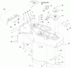 Mäher, Stand-on 74549 - Toro GrandStand Mower, 52" TURBO FORCE Cutting Unit (SN: 312000001 - 312999999) (2012) Ricambi DECK ASSEMBLY