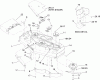 Mäher, Stand-on 74567TE - Toro GrandStand Mower, 122cm TURBO FORCE Cutting Unit (SN: 310000001 - 310999999) (2010) Ricambi DECK ASSEMBLY
