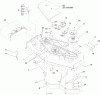 Mäher, Stand-on 74568TE - Toro GrandStand Mower, 122cm TURBO FORCE Cutting Unit (SN: 311000001 - 311999999) (2011) Ricambi DECK ASSEMBLY