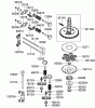 Mäher, Stand-on 74569 - Toro GrandStand Mower, 52" TURBO FORCE Cutting Unit (SN: 290000001 - 290000206) (2009) Ricambi VALVE AND CAMSHAFT ASSEMBLY KAWASAKI FH680V-GS13