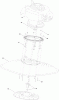 Rasenmäher 02605 - Toro HoverPro 550 Machine (SN: 312000001 - 312999999) (2012) Ricambi ENGINE AND IMPELLER ASSEMBLY
