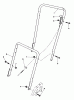 Rasenmäher 22025 - Toro Walk-Behind Mower (SN: 5000001 - 5999999) (1985) Ricambi HANDLE ASSEMBLY