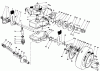 Rasenmäher 22035 - Toro Walk-Behind Mower (SN: 9000001 - 9006453) (1989) Ricambi GEAR CASE ASSEMBLY (MODEL 22035)