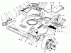 Rasenmäher 22035 - Toro Walk-Behind Mower (SN: 9000001 - 9006453) (1989) Ricambi HOUSING ASSEMBLY (MODEL 22030)