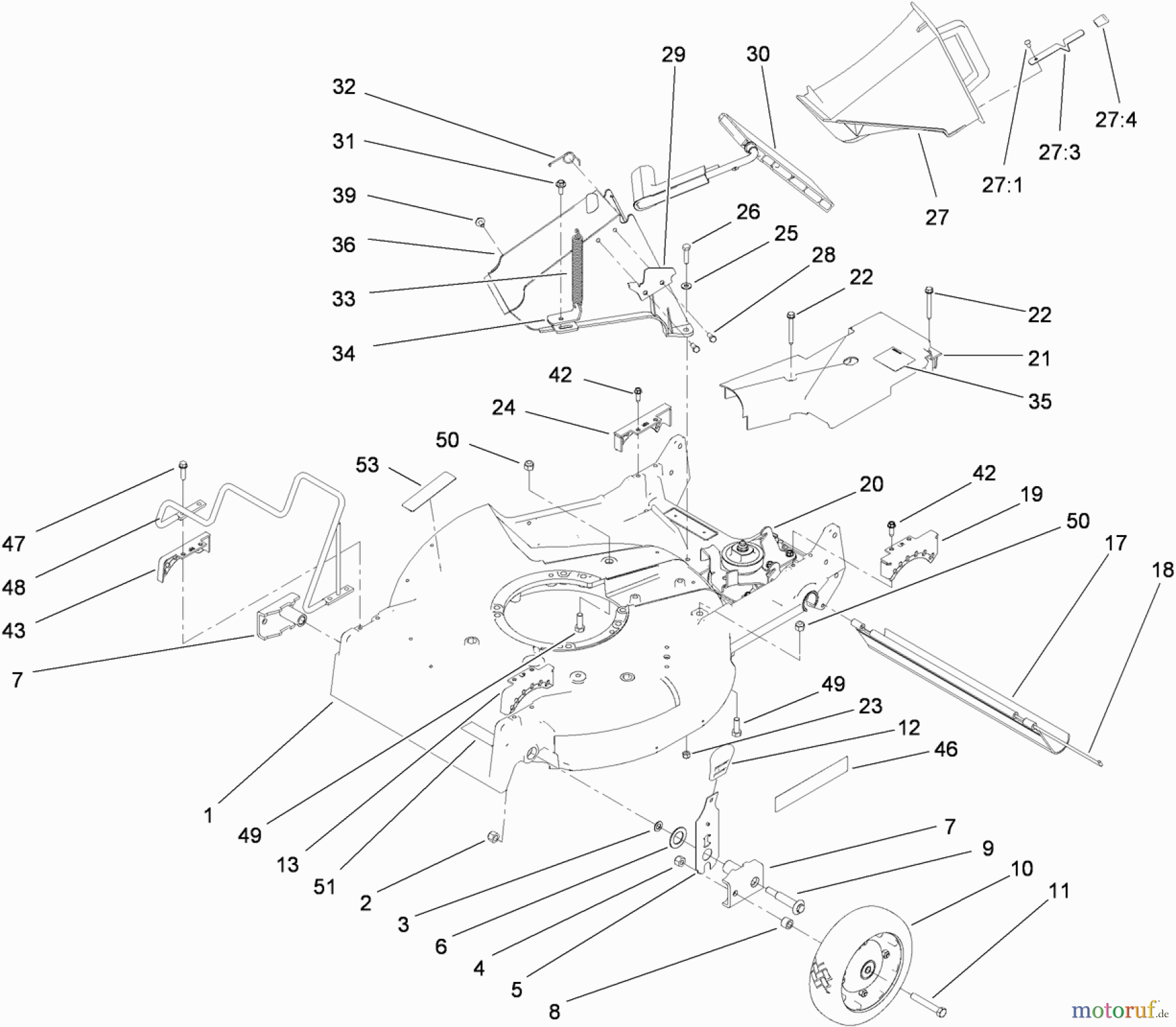 Rasenmäher 22190 - Toro 21