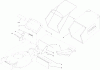 Rasenmäher 22293 - Toro 53cm Heavy-Duty Recycler Walk-Behind Mower (SN: 314000001 - 314999999) (2014) Ricambi GRASS BAG ASSEMBLY