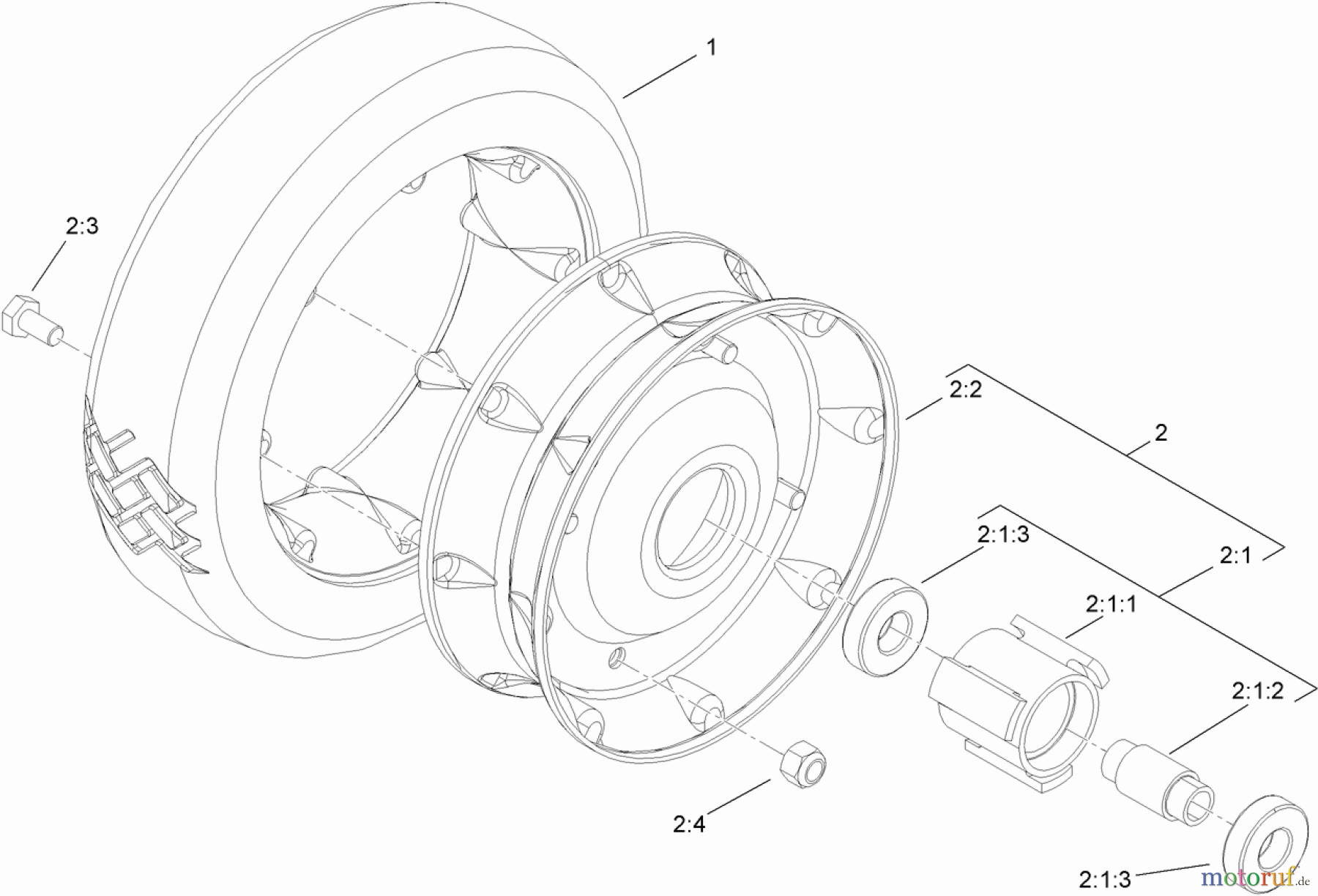 Rasenmäher 455E - Toro 21