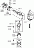 Rasenmäher für Großflächen 30161 - Toro Mid-Size ProLine Mower, T-Bar, Gear Drive, 13 HP, 36" Side Discharge Deck (SN: 250000001 - 250999999) (2005) Ricambi PISTON AND CRANKSHAFT ASSEMBLY KAWASAKI FH381V-AS25