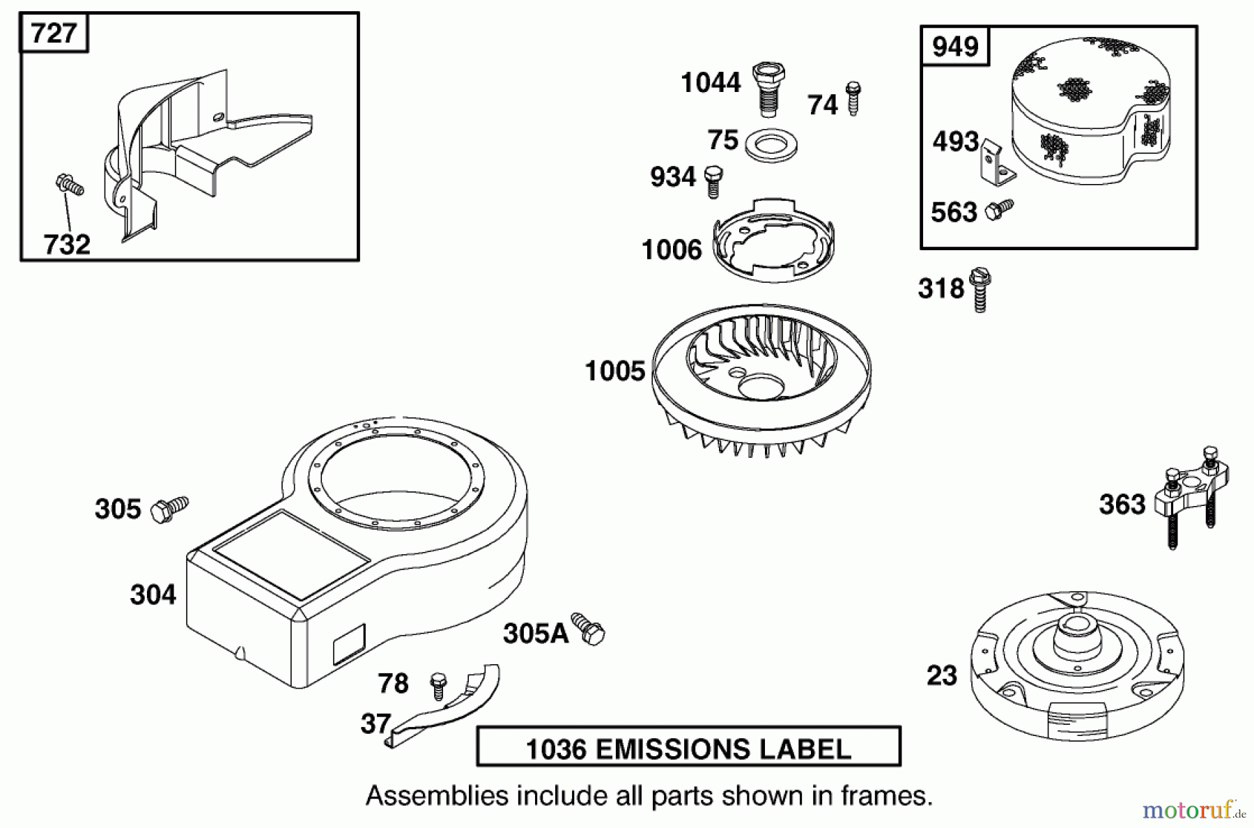 Rasenmäher für Großflächen 30164 - Toro Mid-Size ProLine Mower, Gear Drive, 10.5 hp, 32