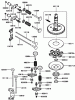Rasenmäher für Großflächen 30518 - Toro Mid-Size ProLine Mower, Pistol Grip, Gear Drive, 13 HP, 32" Side Discharge Deck (SN: 240000001 - 240999999) (2004) Ricambi VALVE AND CAMSHAFT ASSEMBLY KAWASAKI FH381V-AS25