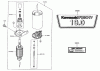 Zerto-Turn Mäher 74173 (Z149) - Toro Z Master Mower, 52" SFS Side Discharge Deck (SN: 200000001 - 200999999) (2000) Ricambi STARTER/DECALS-KAWASAKI FH601V-S07
