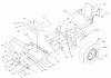 Zerto-Turn Mäher 74176TE (Z147) - Toro Z Master Mower, 112cm SFS Side Discharge Deck (SN: 230000001 - 230006000) (2003) Ricambi MAIN FRAME ASSEMBLY