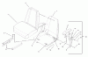 Zerto-Turn Mäher 74176TE (Z147) - Toro Z Master Mower, 112cm SFS Side Discharge Deck (SN: 230000001 - 230006000) (2003) Ricambi SEAT ASSEMBLY NO. 1-633705