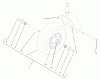 Zerto-Turn Mäher 74178 (Z150) - Toro Z Master Mower, 52" SFS Side Discharge Deck (SN: 230005001 - 230006000) (2003) Ricambi CASTER WHEEL ASSEMBLY NO. 1-634662