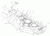 Zerto-Turn Mäher 74178 (Z150) - Toro Z Master Mower, 52" SFS Side Discharge Deck (SN: 230005001 - 230006000) (2003) Ricambi DECK AND DEFLECTOR ASSEMBLY NO. 106-5876