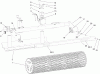 Compact Utility Attachments 23101 - Toro Soil Cultivator, Compact Utility Loaders (SN: 230000001 - 230999999) (2003) Ricambi SCRAPER AND ROLLER ASSEMBLY
