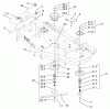 Zerto-Turn Mäher 74226 (Z255) - Toro Z Master Mower, 62" SFS Side Discharge Deck (SN: 210002101 - 210999999) (2001) Ricambi SPINDLE AND PULLEY ASSEMBLY
