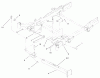 Zerto-Turn Mäher 74226 (Z255) - Toro Z Master Mower, 62" SFS Side Discharge Deck (SN: 220000001 - 220999999) (2002) Ricambi Z-STAND ASSEMBLY