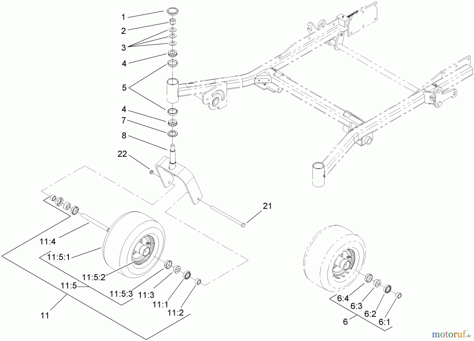 Zerto-Turn Mäher 74238CP (Z528) - Toro Z Master Mower, 60