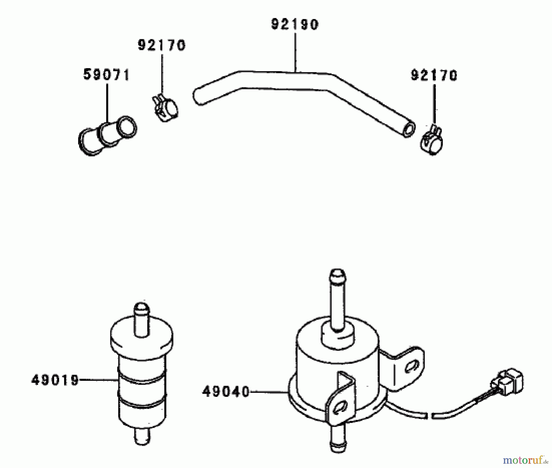 Zerto-Turn Mäher 74252 (Z587L) - Toro Z Master Mower, 72