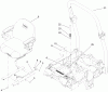 Zerto-Turn Mäher 74253CP (Z589) - Toro Z Master Mower, 60" TURBO FORCE Side Discharge Deck (SN: 270000001 - 270999999) (2007) Ricambi SEAT AND ROLL-OVER PROTECTION SYSTEM ASSEMBLY