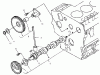 Compact Utility Loaders 22302 - Toro Dingo 220-D Traction Unit (SN: 990001 - 999999) (1999) Ricambi CAMSHAFT ASSEMBLY