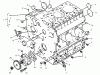 Compact Utility Loaders 22302 - Toro Dingo 220-D Traction Unit (SN: 990001 - 999999) (1999) Ricambi CRANKCASE ASSEMBLY